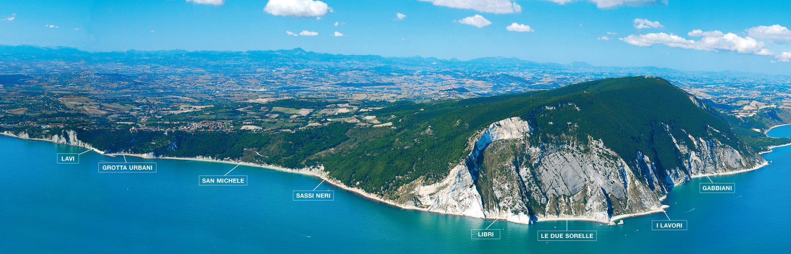 Spiaggia due sorelle Sirolo